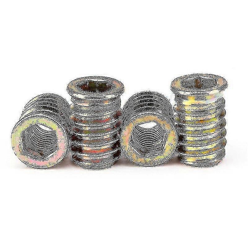 Carbon Steel, Hexagon Threaded Insert Nuts For Wood Furniture