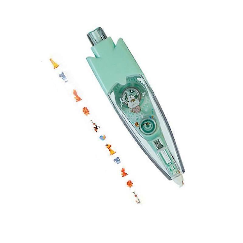 Animal Press Type Decorative Pens, DIY Creative Decorative Pens for Scrapbooking