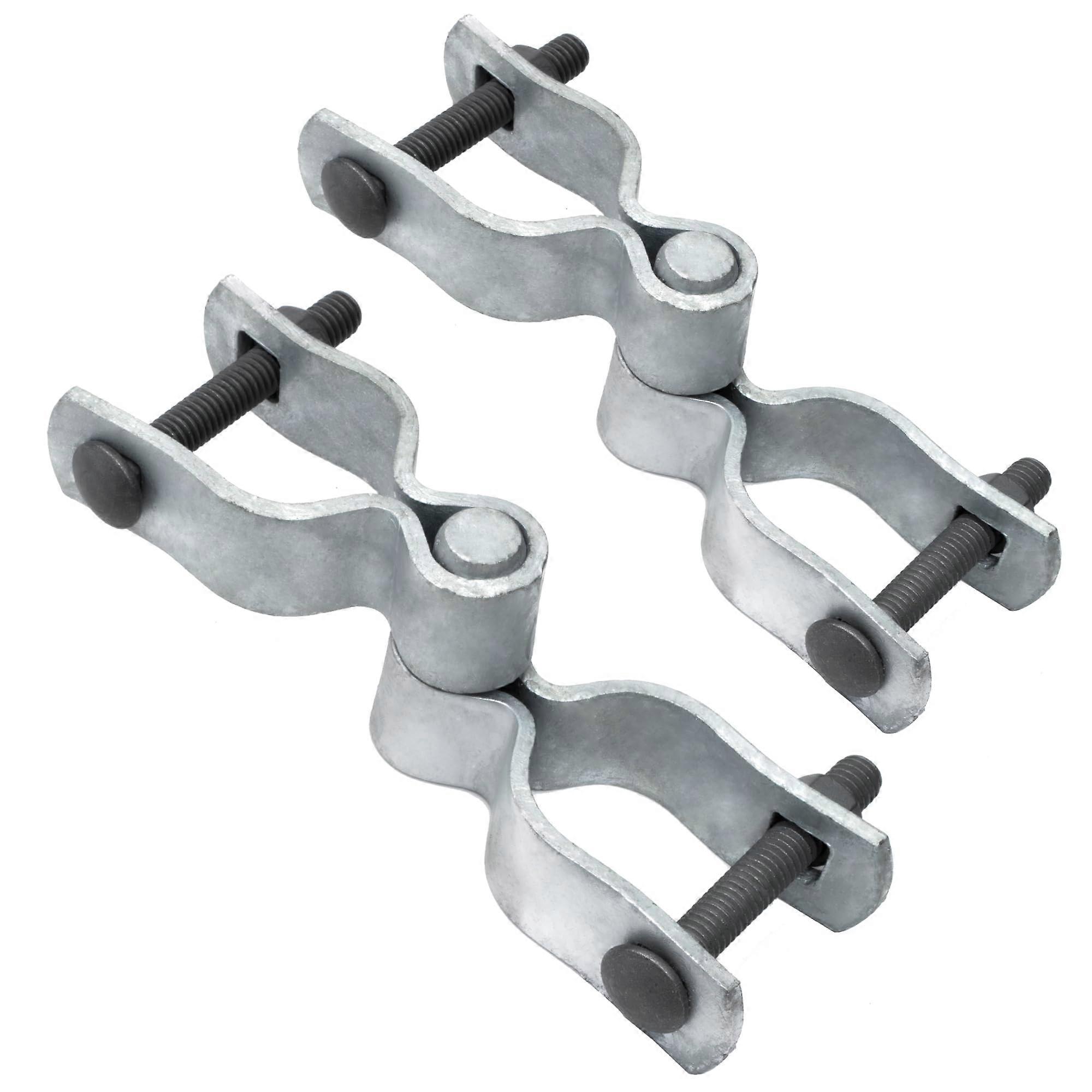 2 Piece Gate Hinge for Chain Link Fence 1-3/8' x 1-3/8'