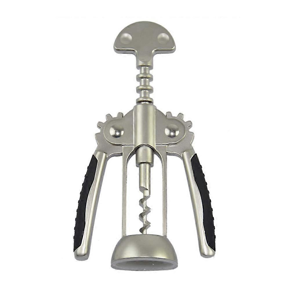Corkscrew Bottle Opener Wing-Shaped Design For Household Use, Winged Corkscrew Bottle Opener, Kitchen Barware Tool