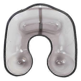 1PC Professionelle Haarfärbung Schulter Nacken Tablett Medizin Wasser Tablett Barbier Haarfärben Dauerwelle Zisterne Friseurwerkzeug (Schwarz)