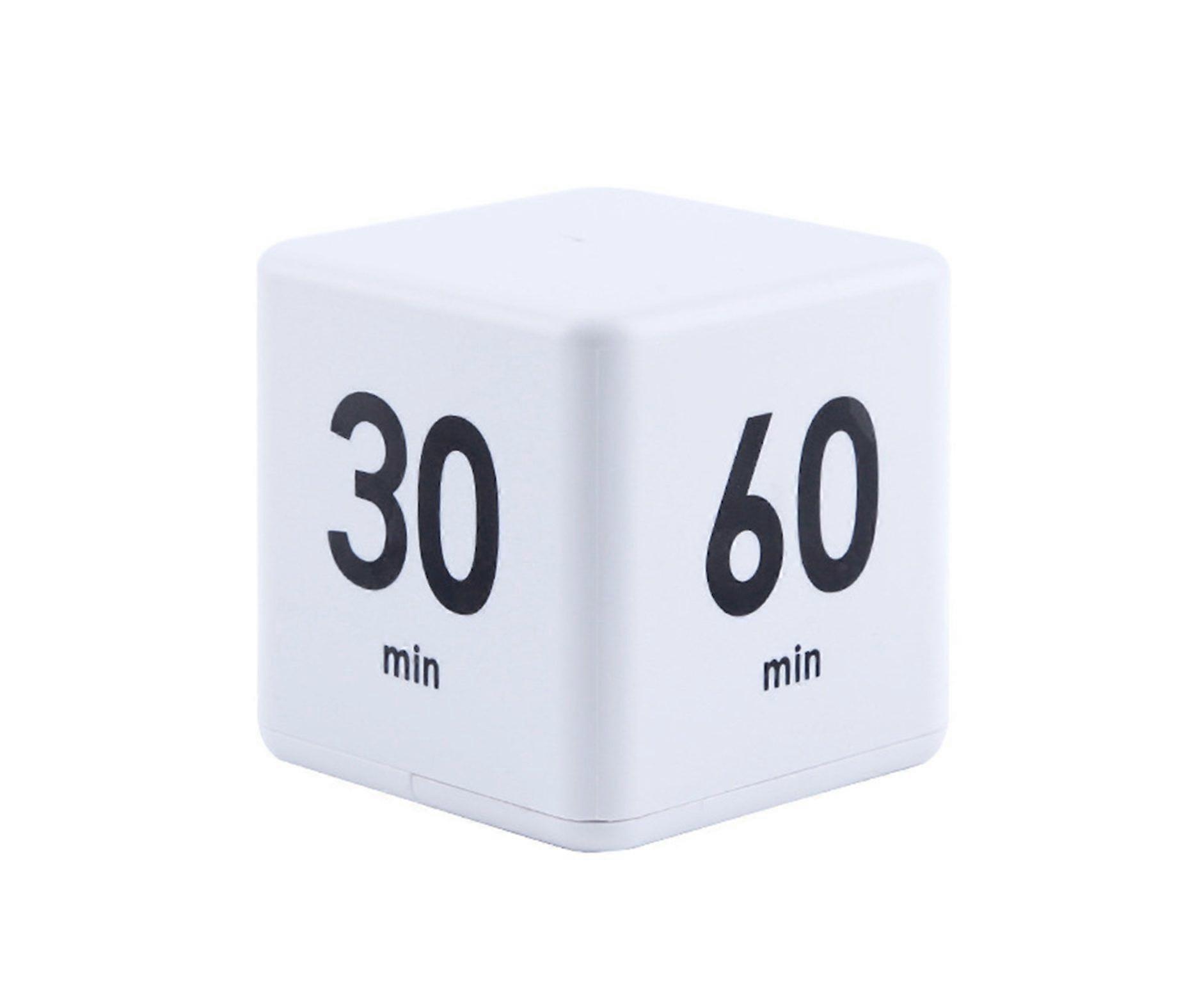 Gravity-Sensing Cube Timer: Easy Countdown Timer with Multiple Durations, Compact Design & Color Options