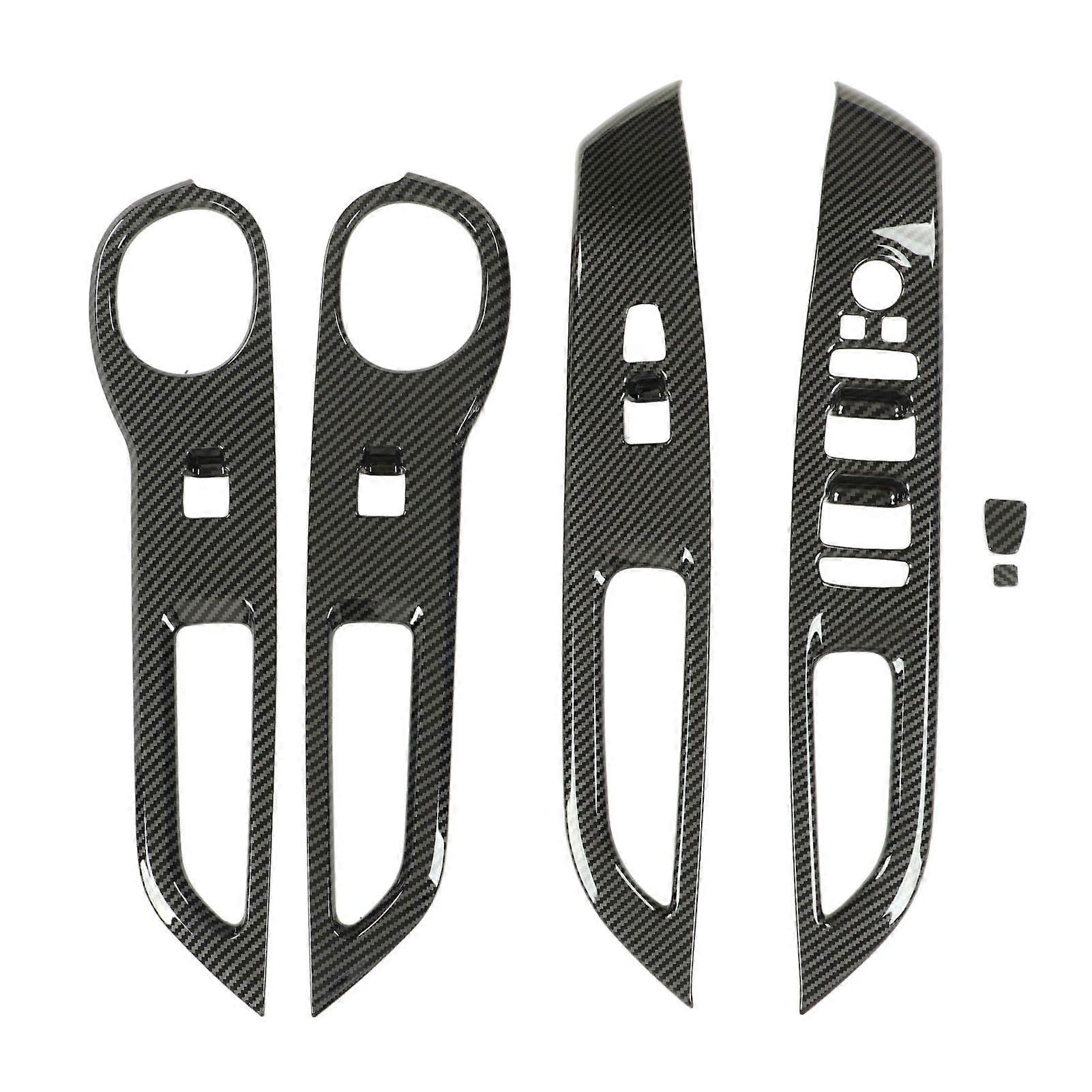 Αντικατάσταση διακόσμησης καλύμματος πίνακα ανύψωσης παραθύρων σε στυλ ανθρακονημάτων για Hyundai Santa Cruz 2022 και αργότερα