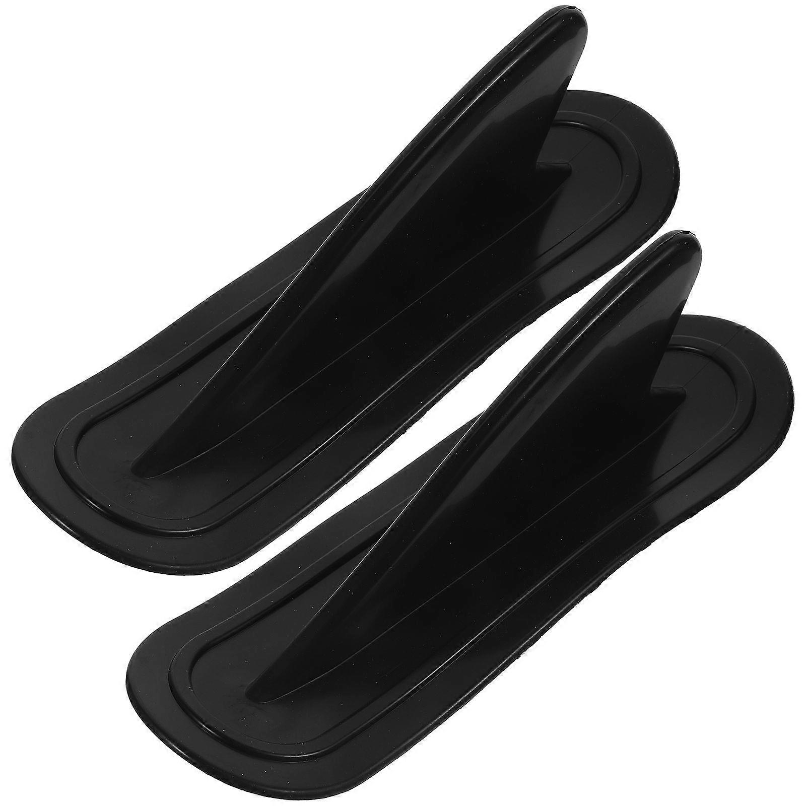 2 Pcs Inflatable Boat Shark-fin Surfboard Boat SUP Detachable Splitter Paddler Tail Rudder (Single Slice)