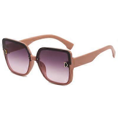 Oversized Sunglasses Womens Square Flat Top Large Black Luxury Ladies Big UV400