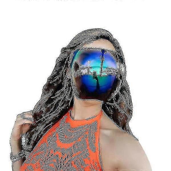 フェイスマスクサングラスサンバイザーフルフェイスマスクサンバイザーメガネフェイスマスクUv400保護ゴーグル-