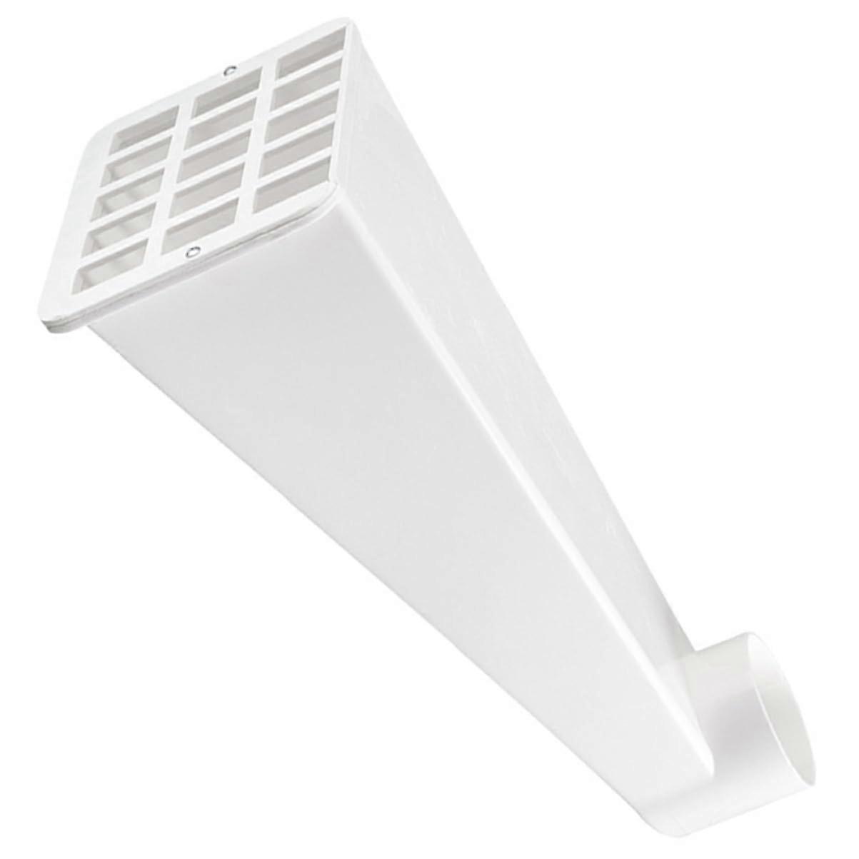 Side Mount Downspout Diverter Rain Water Collection Kit for 3x4 Inch Gutters, Durable Rain Barrel Connector System