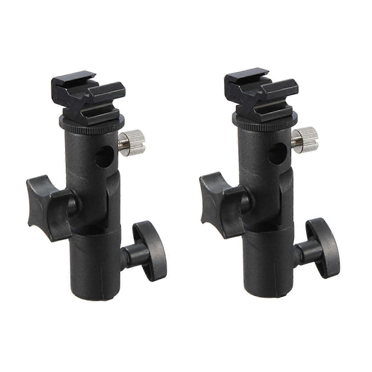 Metal Flash Lamp Holder Stand Bracket for DSLR Cameras, Video LED Lights, Adjustable Height, Durable Metal Construction