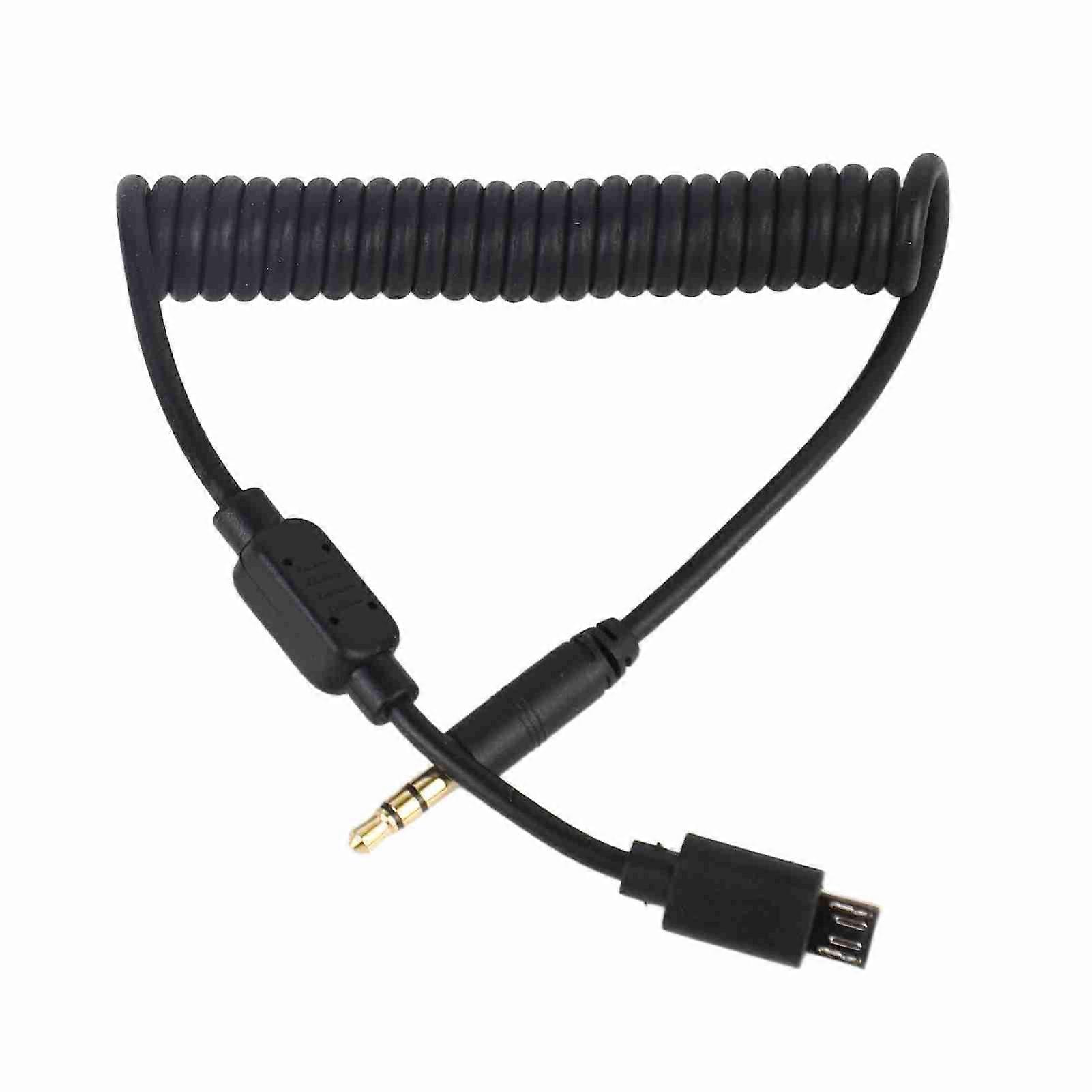 1M Remote Shutter Release Cord Cable 3.5MM Flash Release Spring Cable Camera Accessories for GFX X