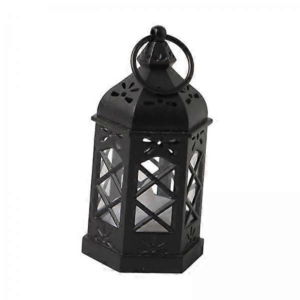 2-6pack Ramadan Hexagon Lantern Retro Style Lantern Dekor For Bar Party Favor