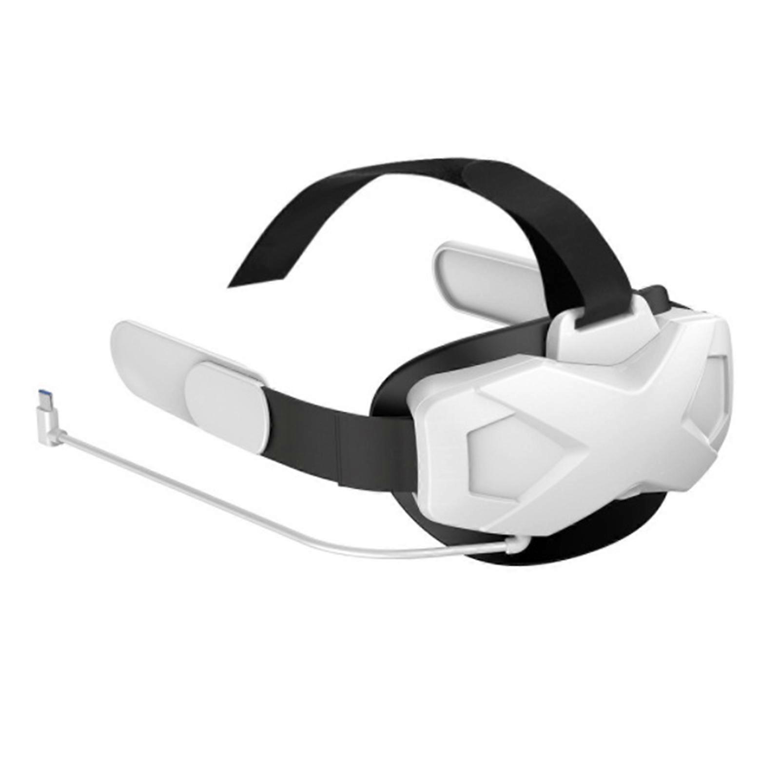 Replace for Head Strap Rechargeable Headband Cushion Pad Adjustable for Head Band for Oculus Quest 2 VR Accessory