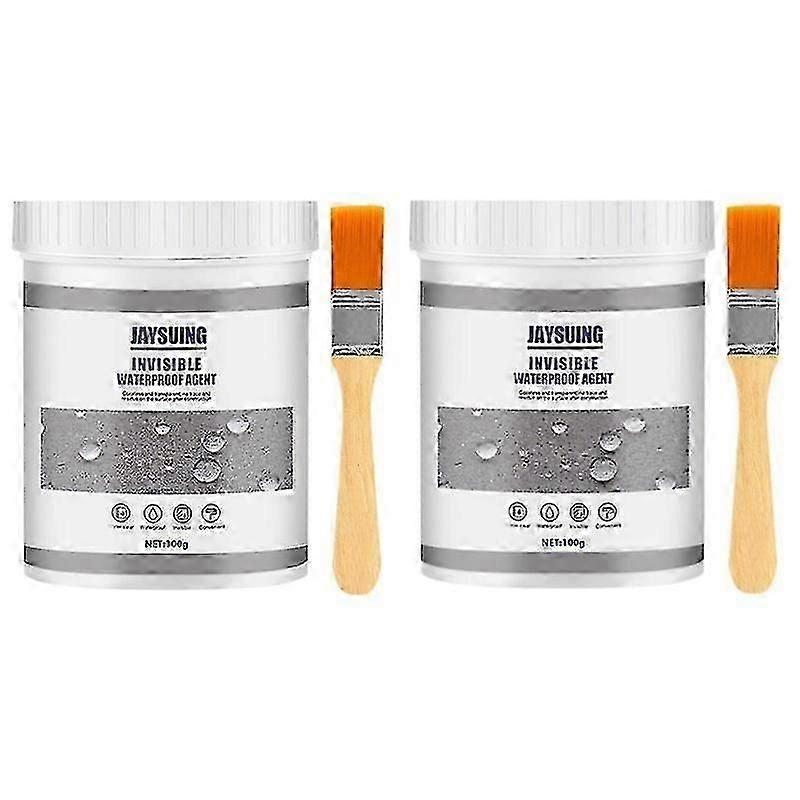 2Pcs Waterproof Insulation Sealant Anti-leak Nano Glue for Roof Broken Agent Leaks