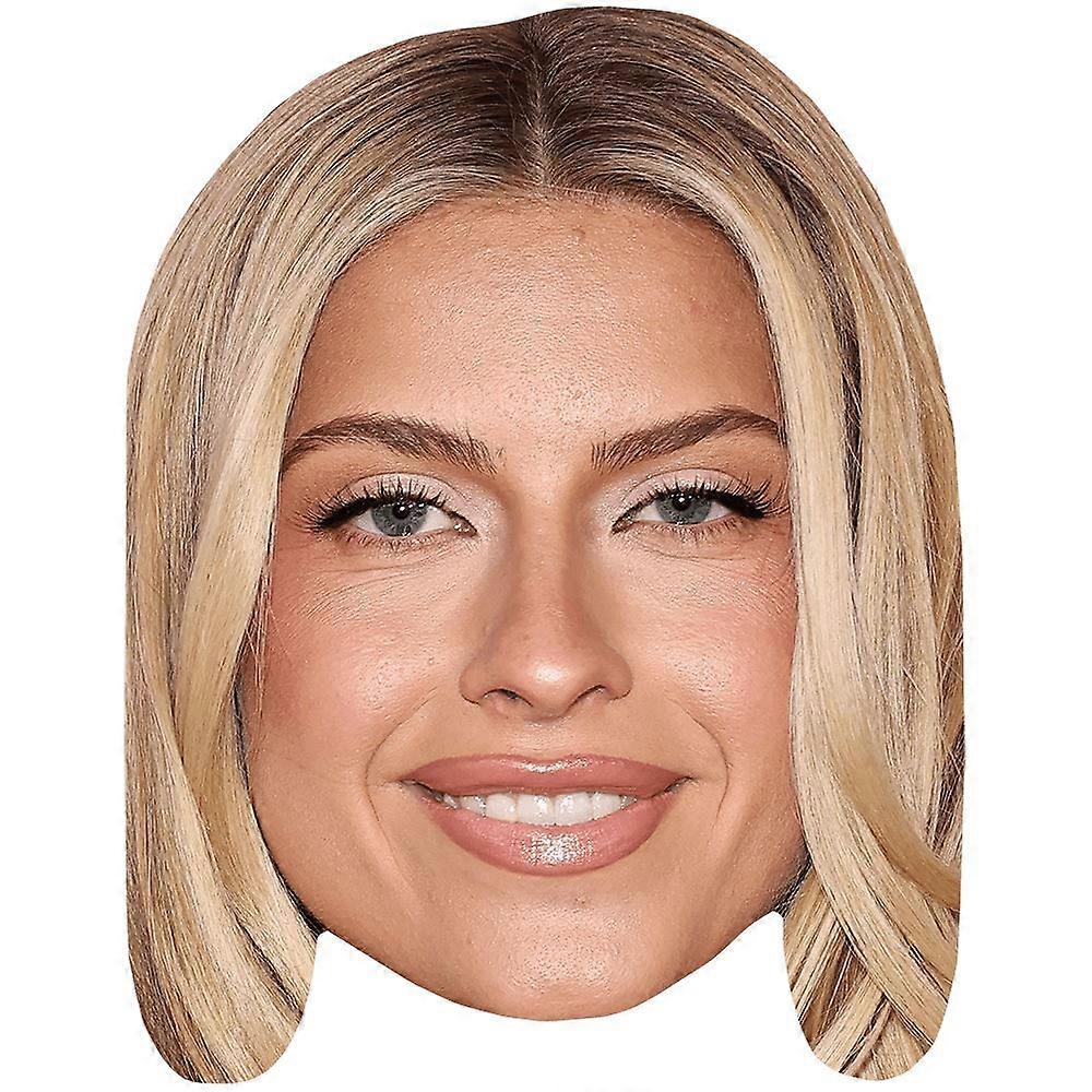 Xandra Pohl (Smile) Celebrity Mask, Flat Card Face
