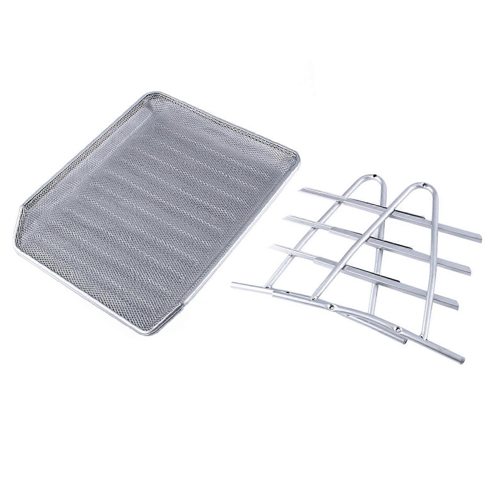 High quality  Metal three-layer file rack silver out