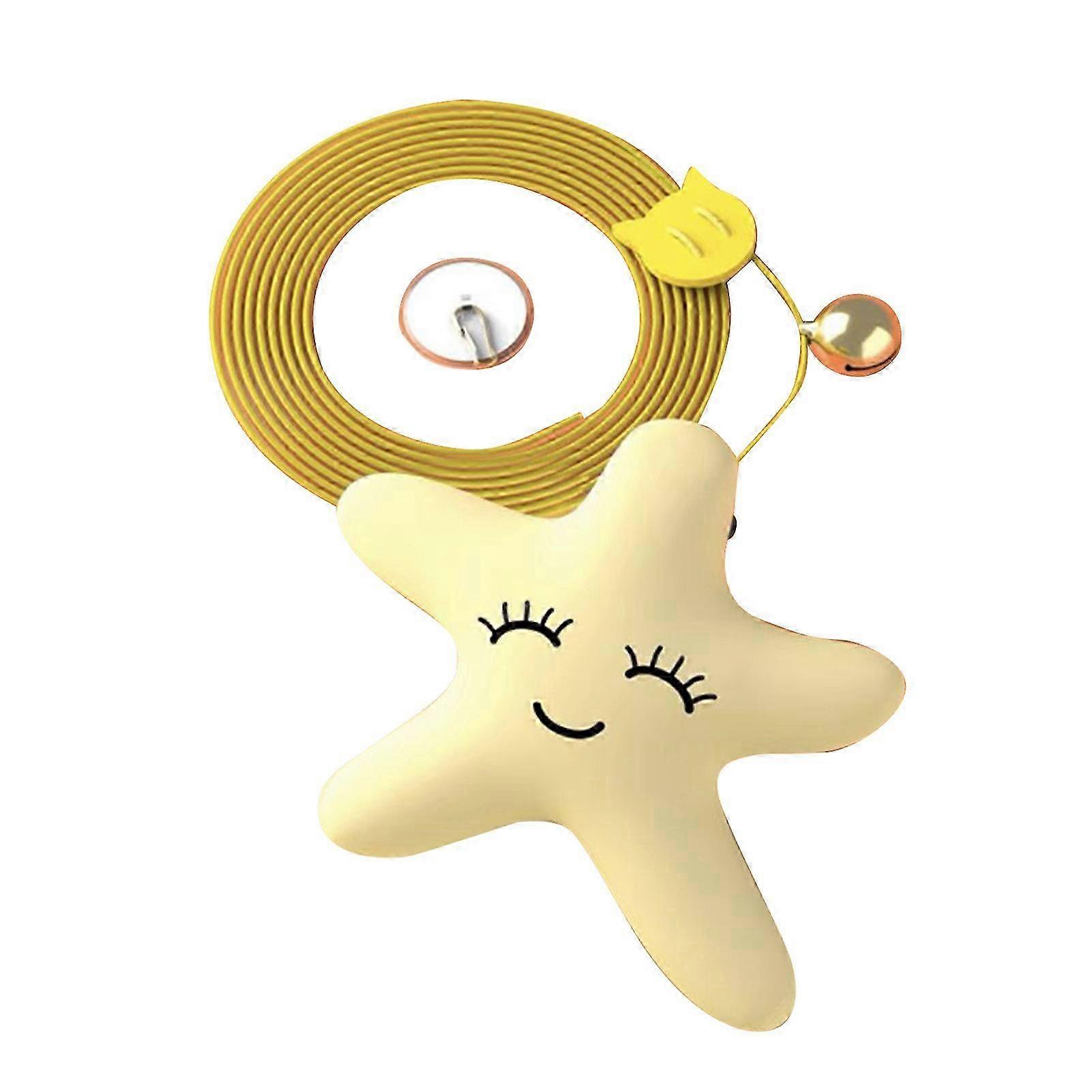 Interactive Cat Teaser Toys for Indoor Use, Fun Hanging Kitten Toys with Bell to Relieve Boredom at Home