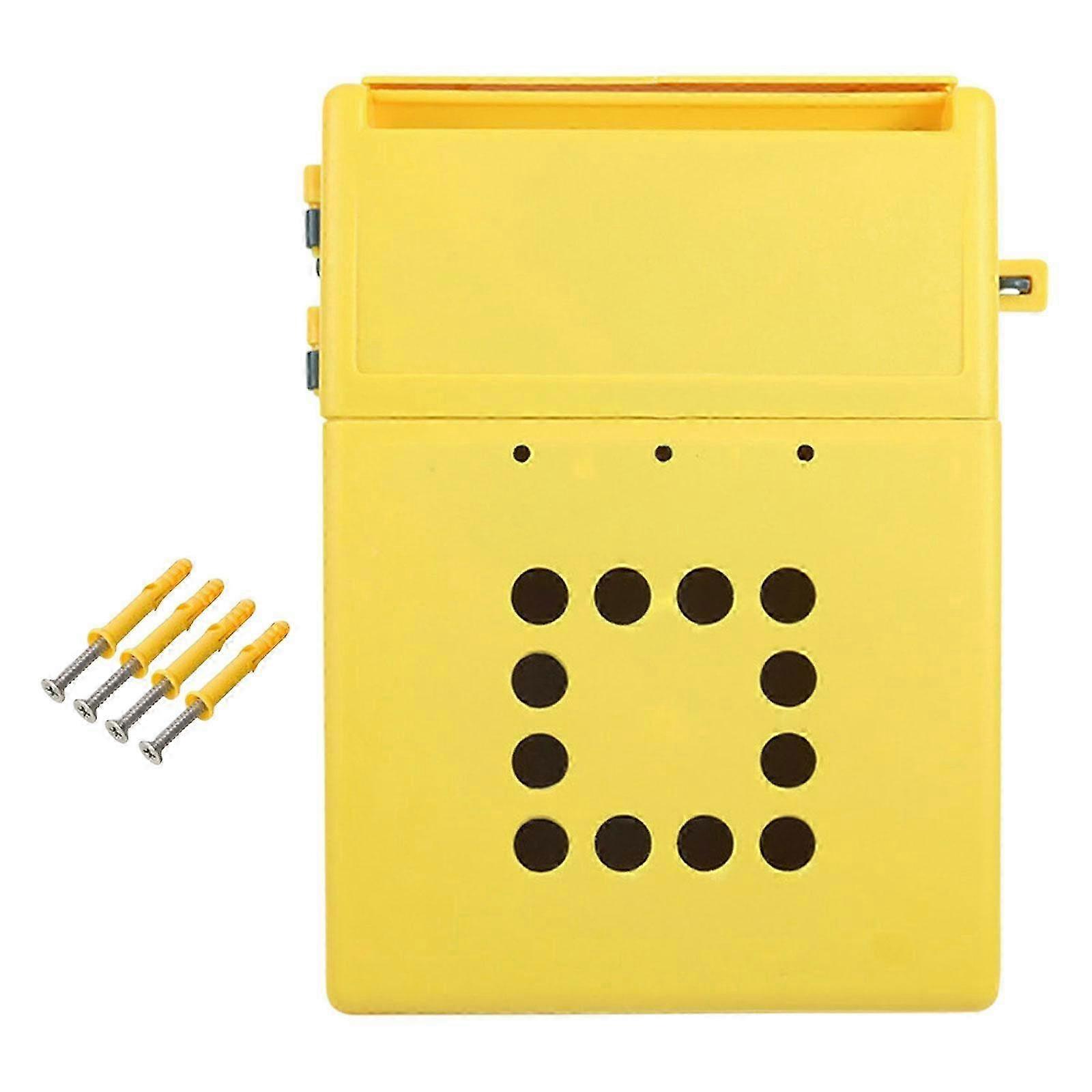Wall Mounted Mailbox and Opinion Box for Home and Office Use, Hanging Letterbox for Front Door without Lock