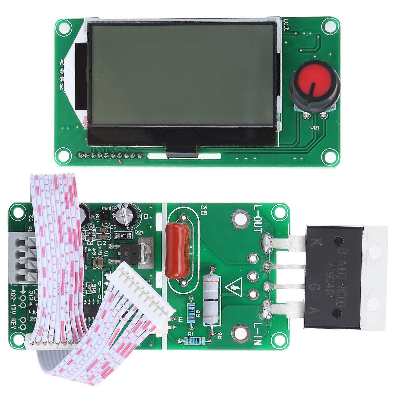 High quality  100A digital LCD spot welding machine dual pulse encoder DIY time