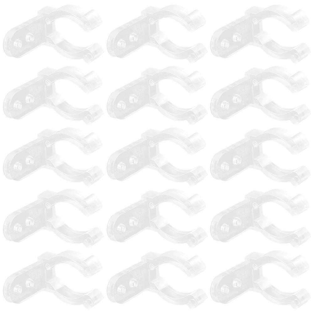 Silicone LED Tube Clips with Screws – Flexible Mounting Brackets for Fluorescent Light Fixtures, Durable Holders for Easy Installation and Secure Fit