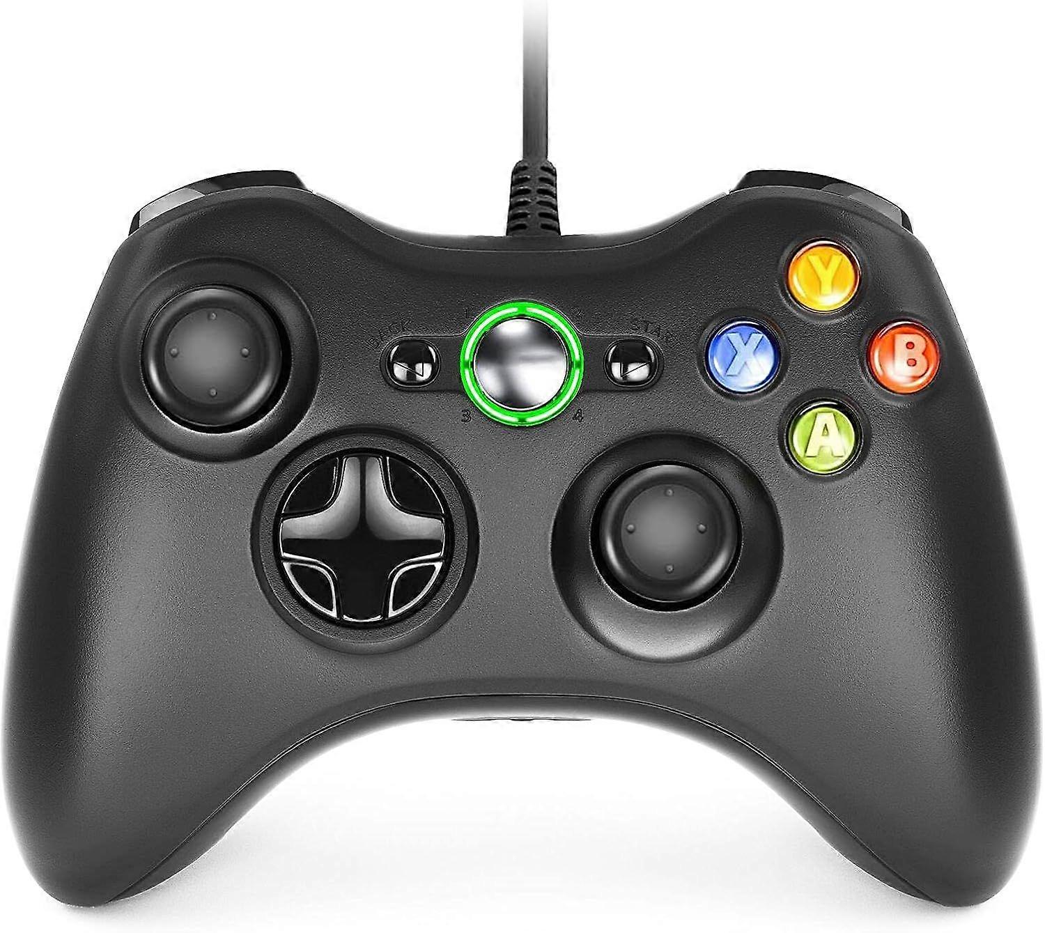 Xbox 360 controller, Game Controller USB Wired PC Joystick Gamepad for Xbox 360,Improved Ergonomic Design Controller