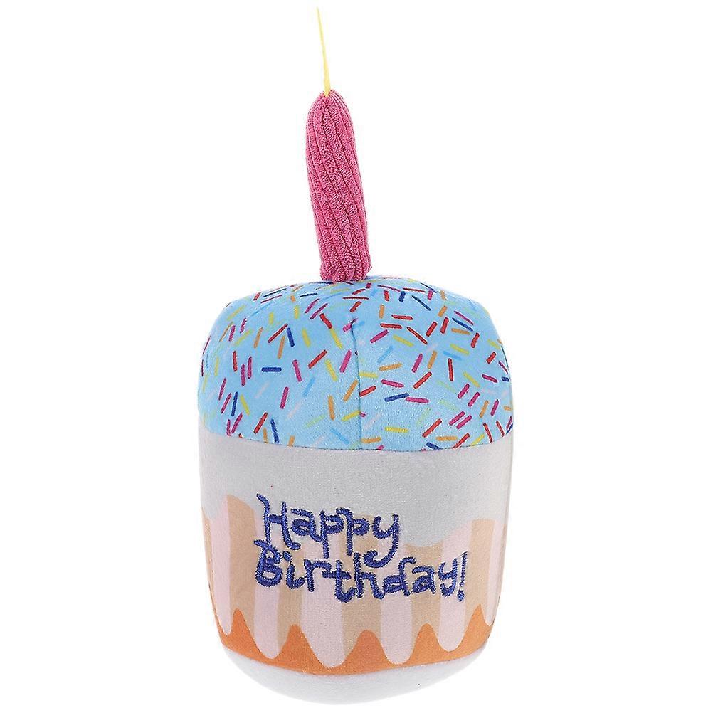 Plush Cake Toys Multi for Pet Use Durable Playtime Cat Toys Interactive