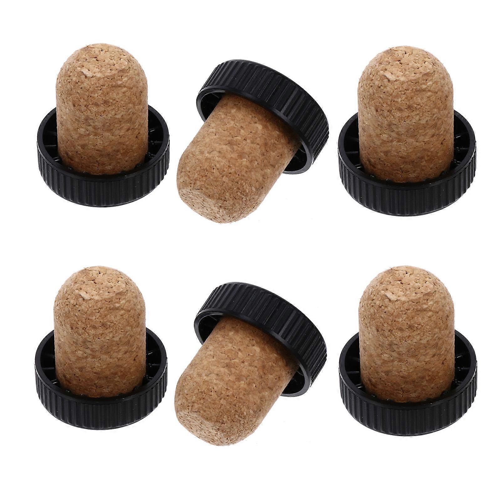 6pcs Seal Made of Plastic Light Brown Color for with Good