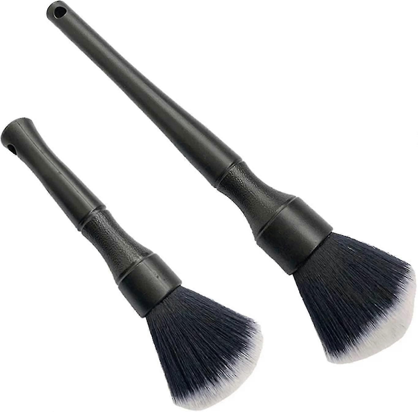 2 Pcs Car Cleaning Brush Set for Detailing