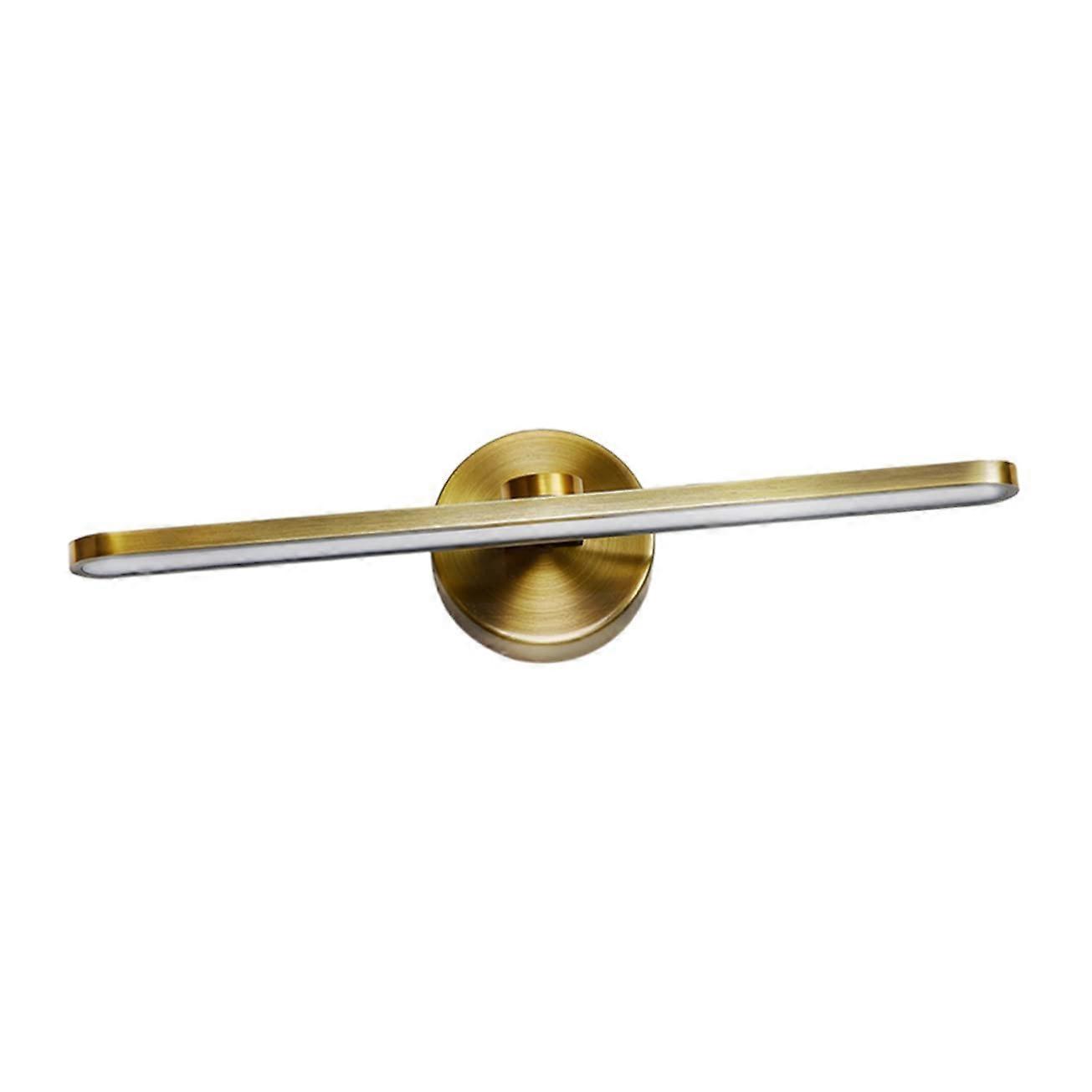 1 x Mirror Front Light Bathroom Lights Bathroom Vanity Lamp 9 4 W Gold Bronze Easy Vertical Horizontal Installation As Shown 30x11x11cm
