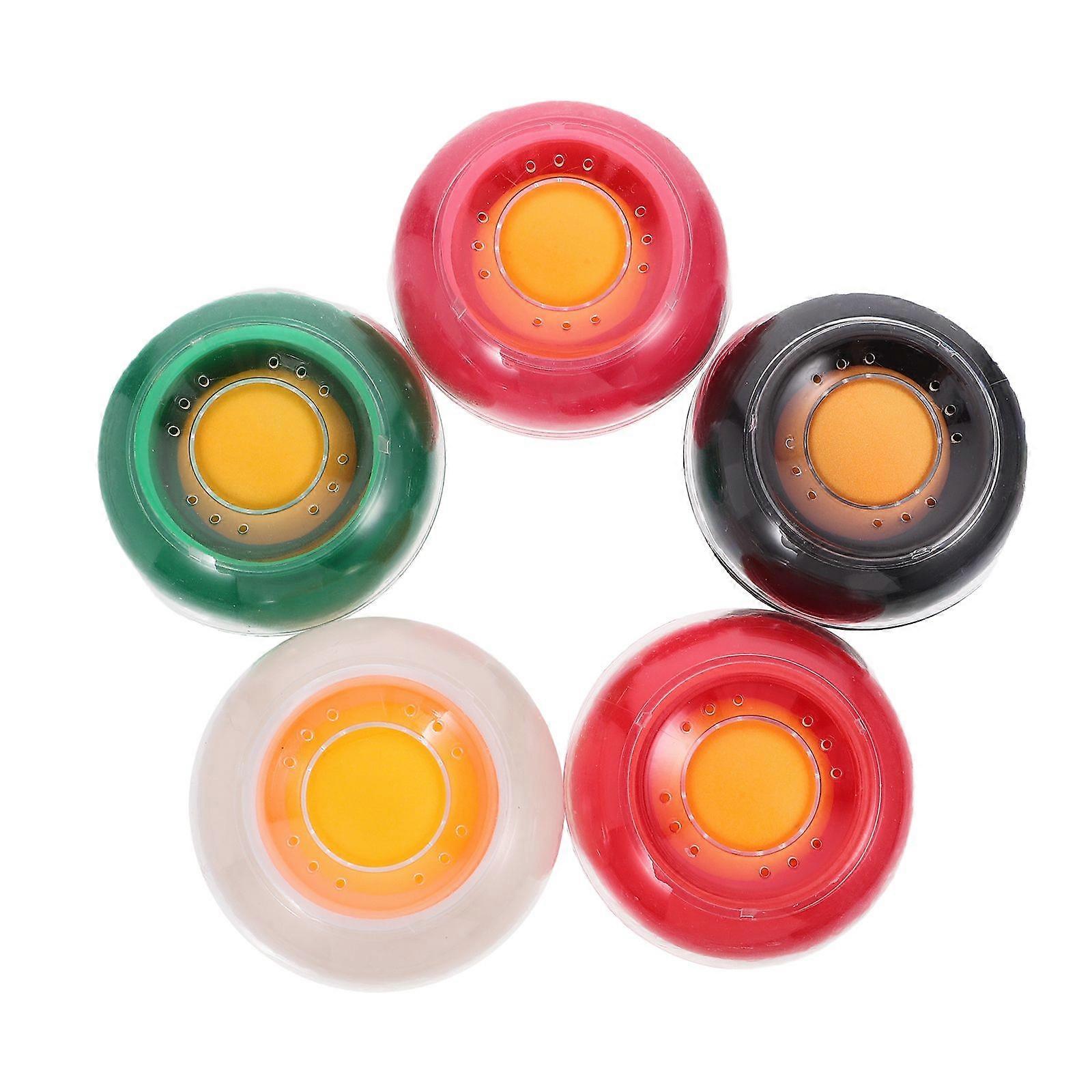 5pcs Fingertip Moistener Finger Moisturizer Non Slip Fingertips Tool For Grip Paper Bills Document Counting Collating Sorting Task Long Lasting