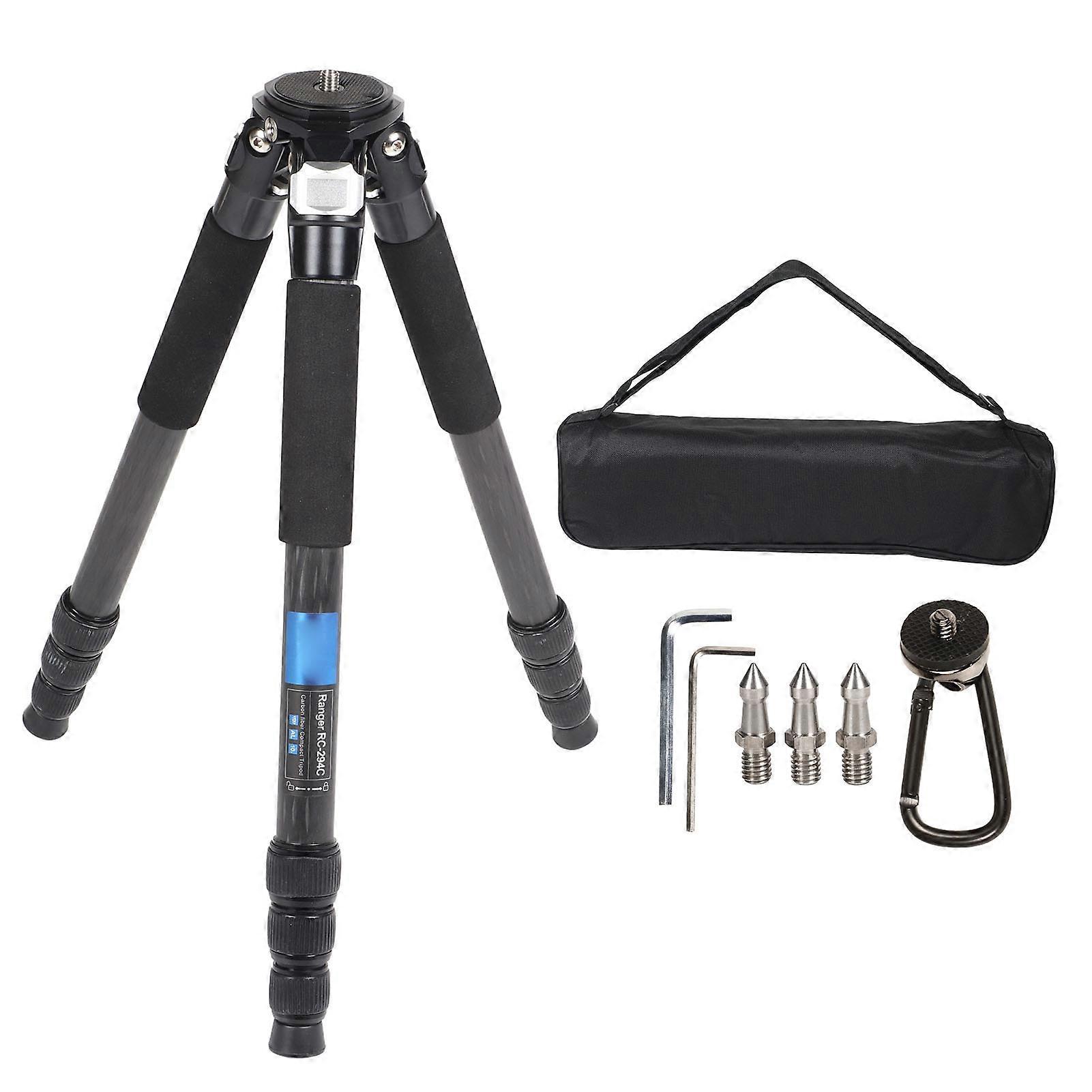 Professional Carbon Fiber Camera Tripod Stand with Adjustable Angles and High Stability