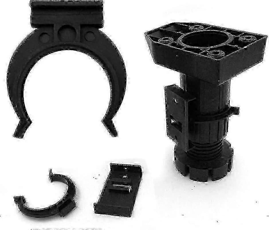 20 قطعة مطبخ ركلة المجلس مشابك قاعدة مع مسامير ، مشابك ركلة المجلس يناسب قطر 30-31 مم لخزائن المطبخ hwy