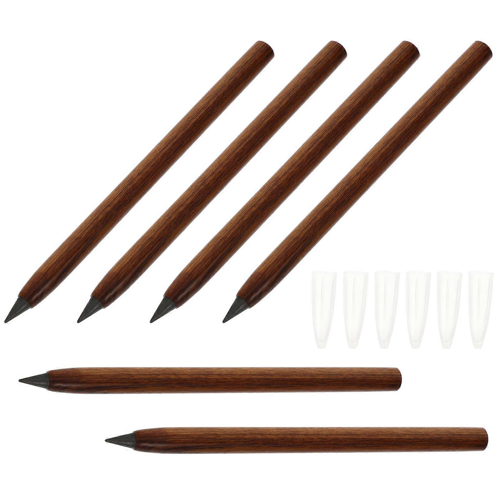 The **6pcs Everlasting Inkless Wood Pencils** are a sustainable and innovative alternative to traditional pencils, designed to eliminate the need for