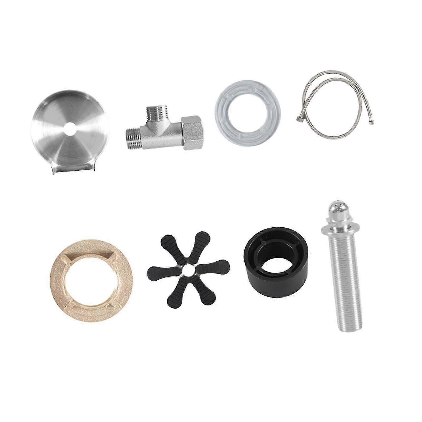 Glass Rinser and Washer for Kitchen and Bar Use with Silver Base