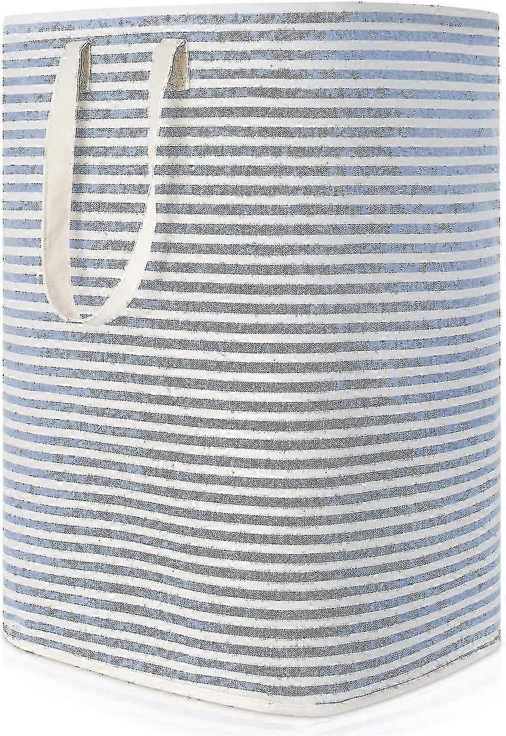 72L Waterproof Foldable Fabric Laundry Hamper Large Capacity Grey