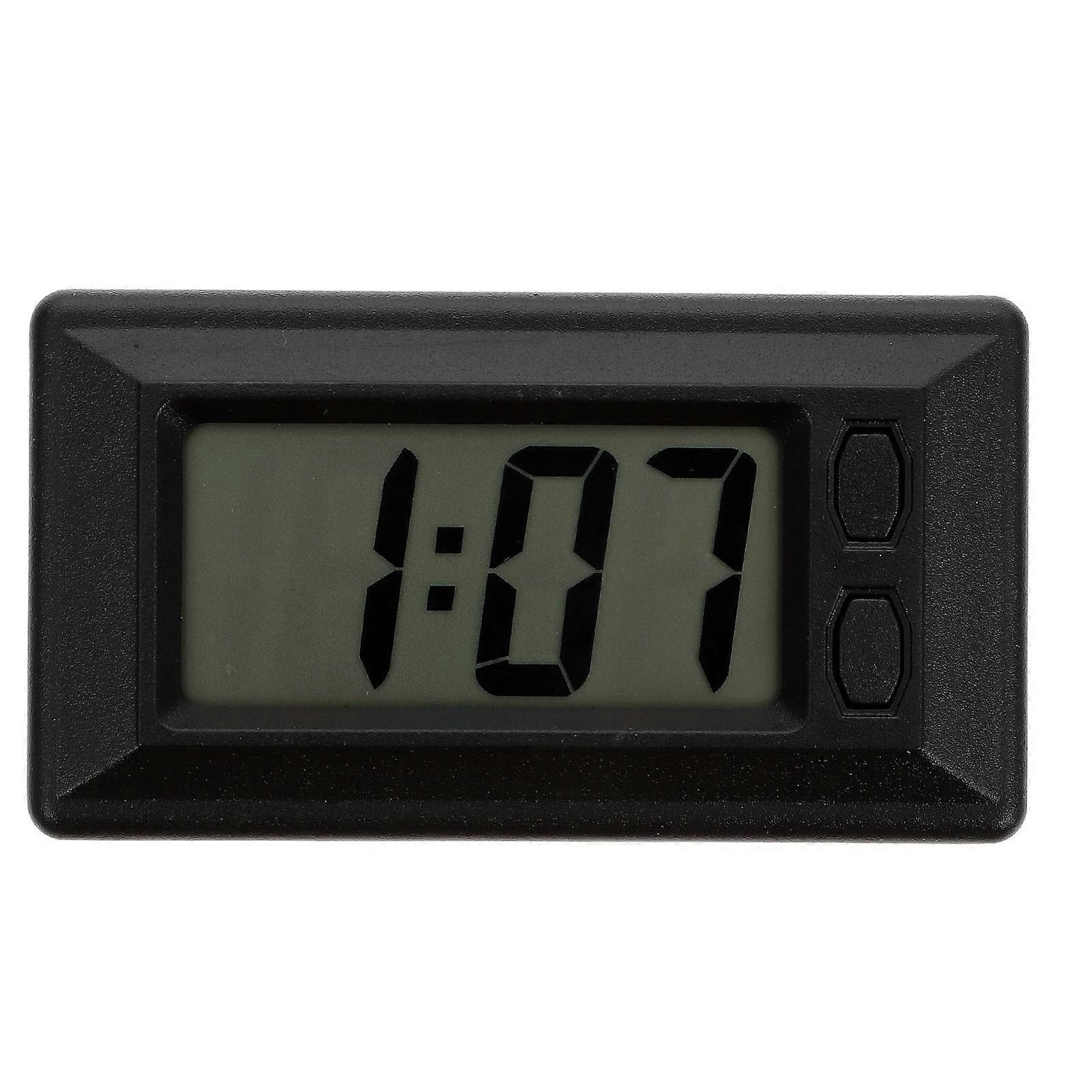 Small Desk Clocks Simple Digital Display Schedule Arrangement 7.5X4CM Plastic 1Pack