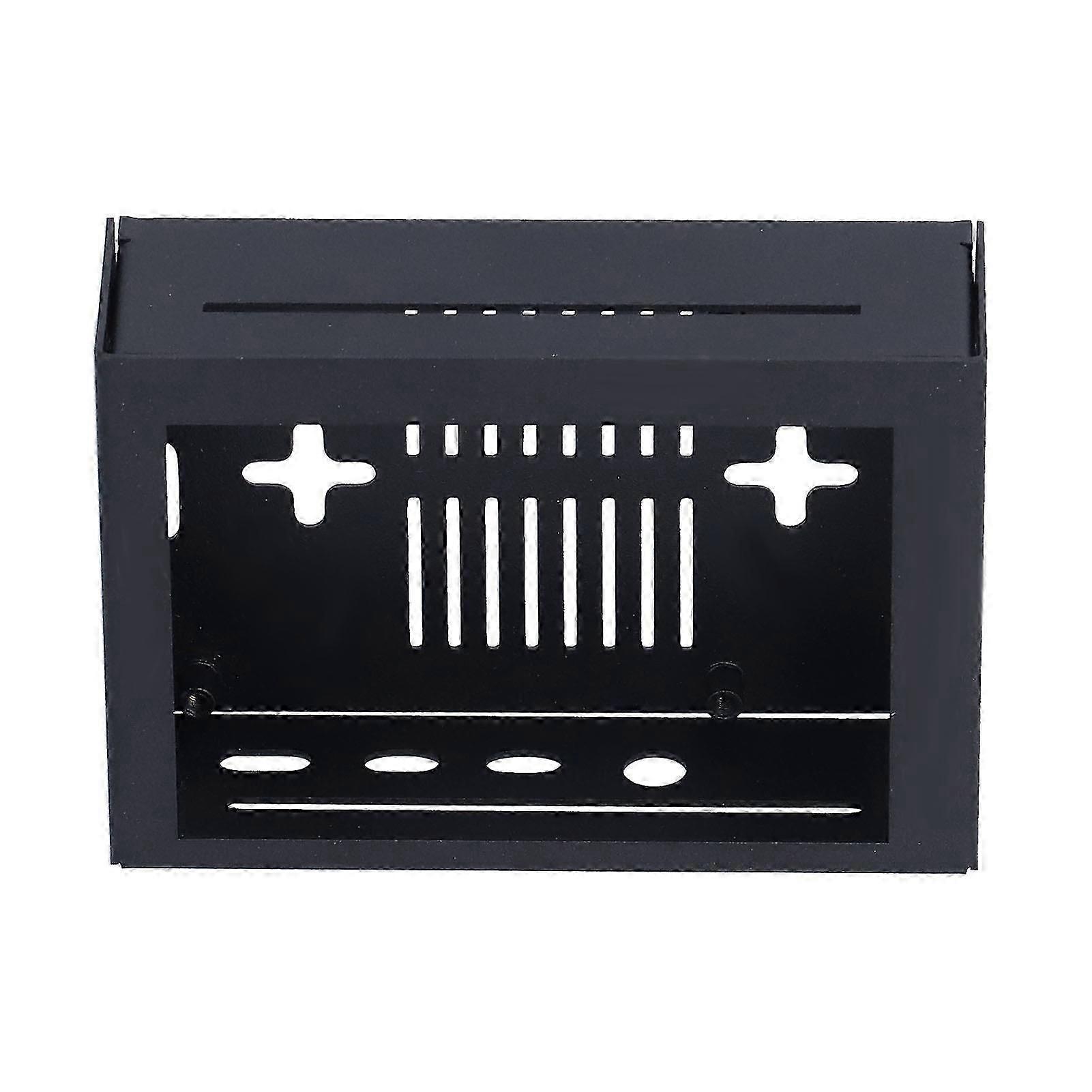 Display Screen Shell Integrated Metal Housing Protective Case for Raspberry Pi 4 4B