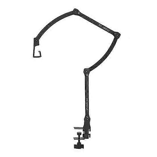 Folding Lantern Stand Pole Rustproof Ultra-light 360-Degree Adjustable Portable Lamp Stand Hook Camping Tool