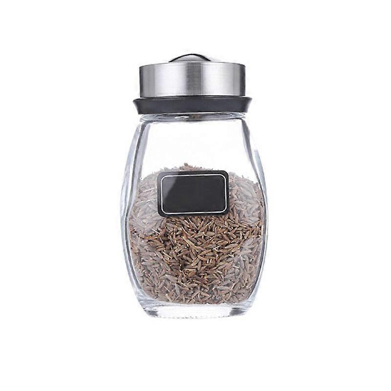 Spice Jar with Smart Lock - Plastic Transparent, Kitchen Storage