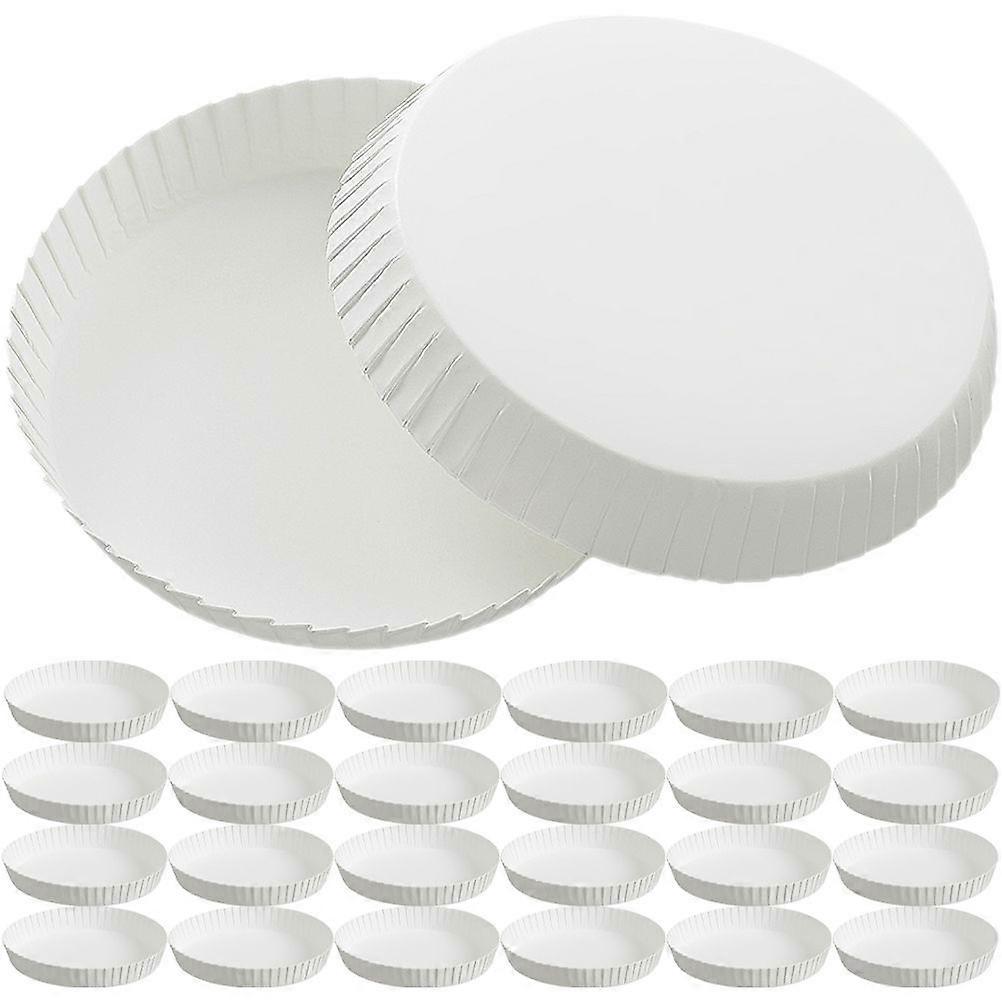 150pcs Drinking Cup Covers Stackable Paper Lids Paper Cup Lids Dustproof Cup Lids