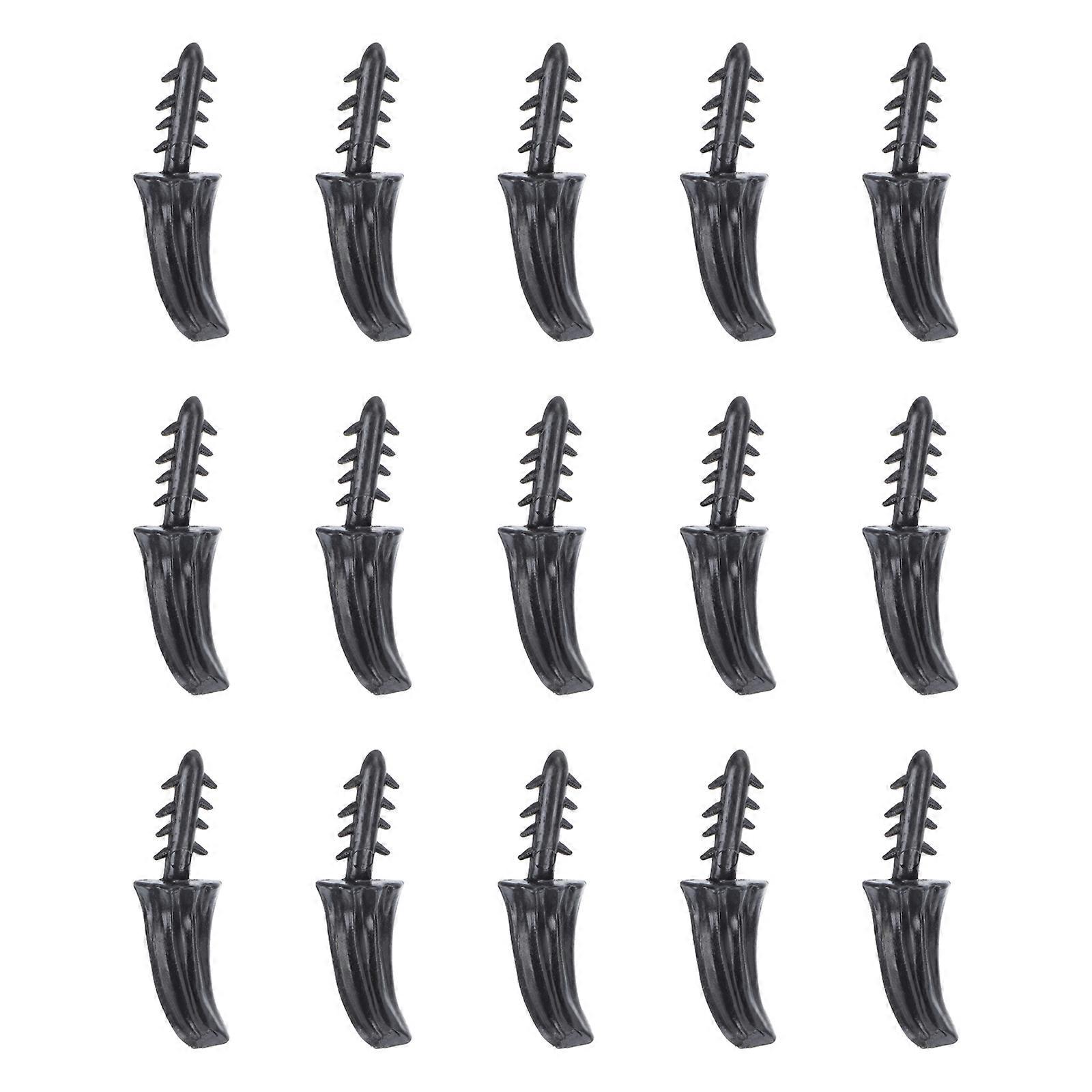 Pumpkin Stem Decor Craft Pumpkin DIY Accessories Halloween Plastic 60Pcs