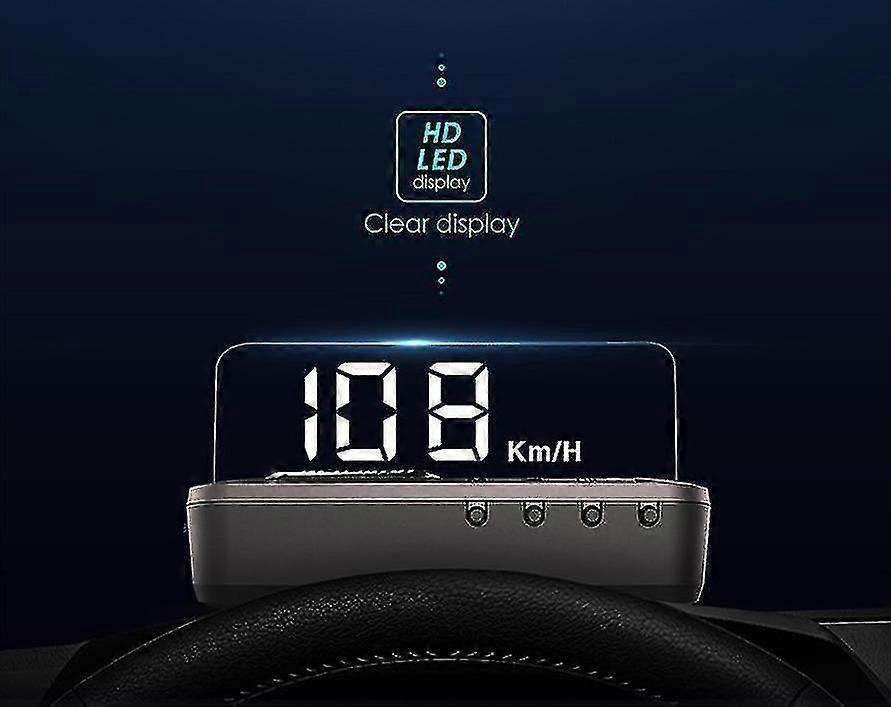 Projector Speedometer with Overspeed Alarm