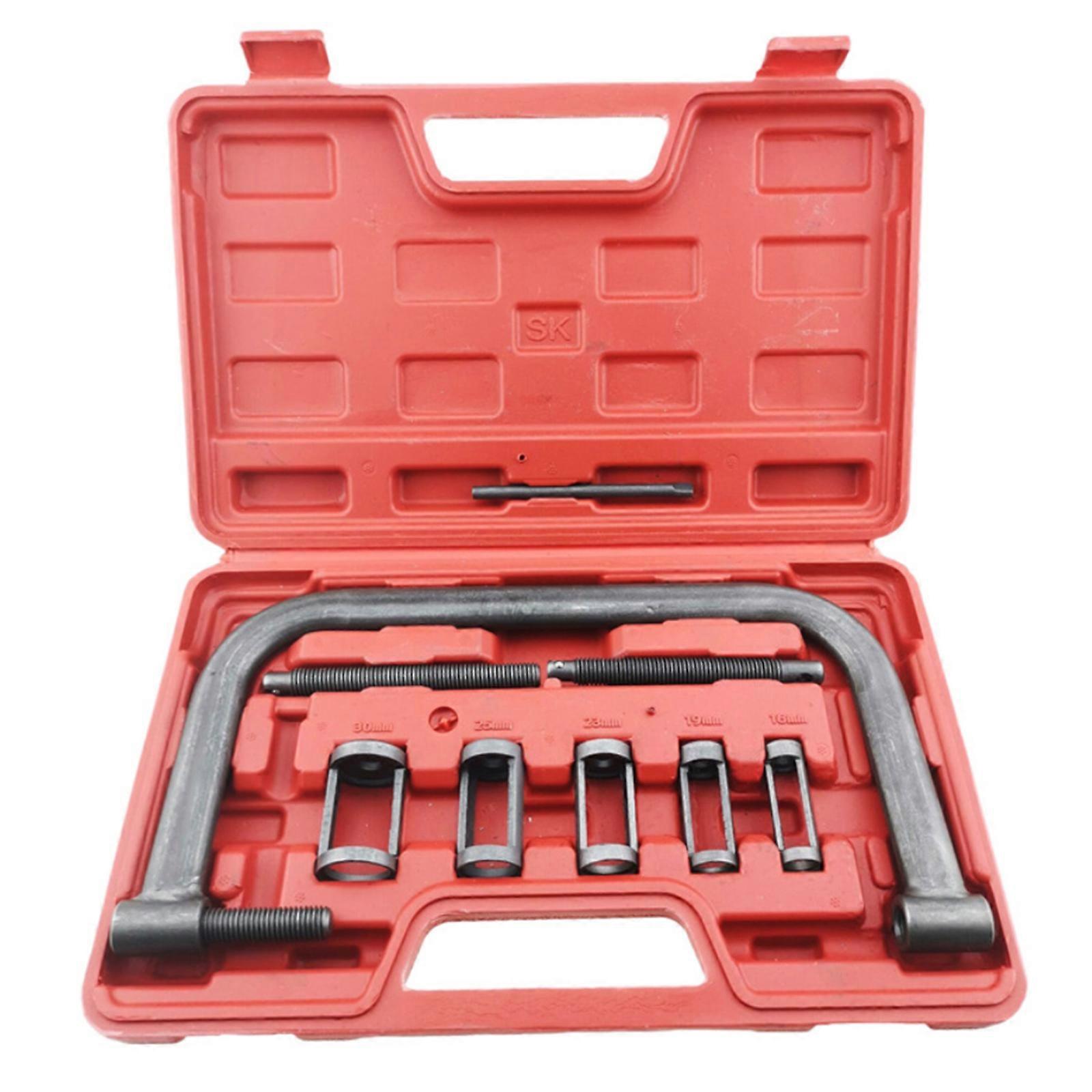 Professional Valve Spring Compressor Removal Tool Kit for Motorcycle, ATV and Car Engine