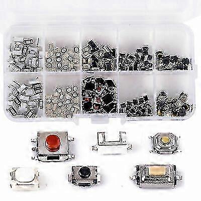 50pcs Micro Button 10-Type Remote Control Key SMD SMT Button Micro Switch FK