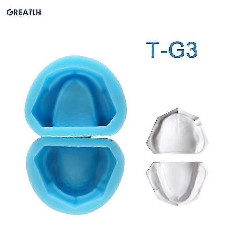 Dental Plaster Rubber Mold Bite Block for Edentulous Jaw Full Cavity Block Dental Materials