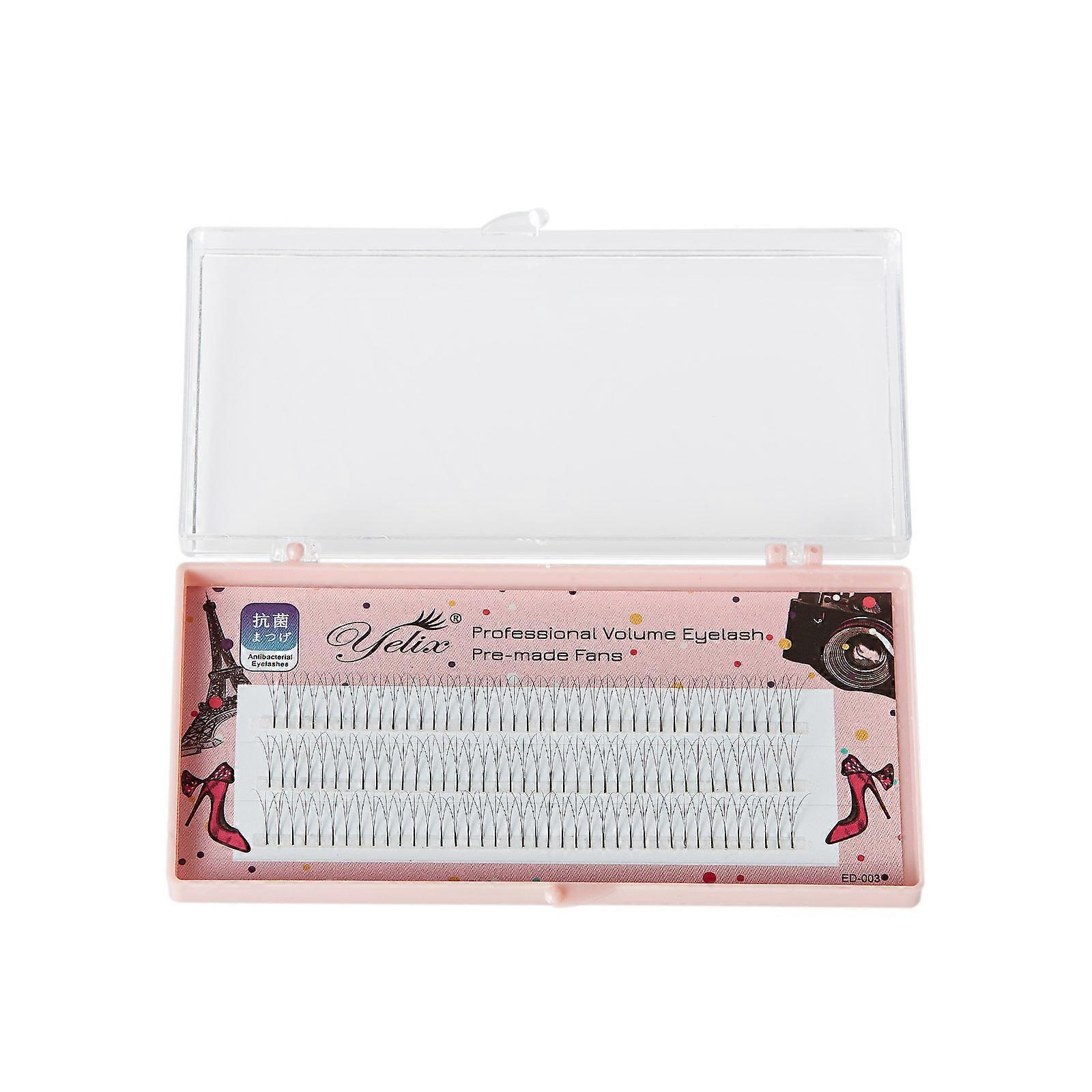 False Eyelashes Set 0.07C-3D 11mm Natural Long Thick Black Lashes