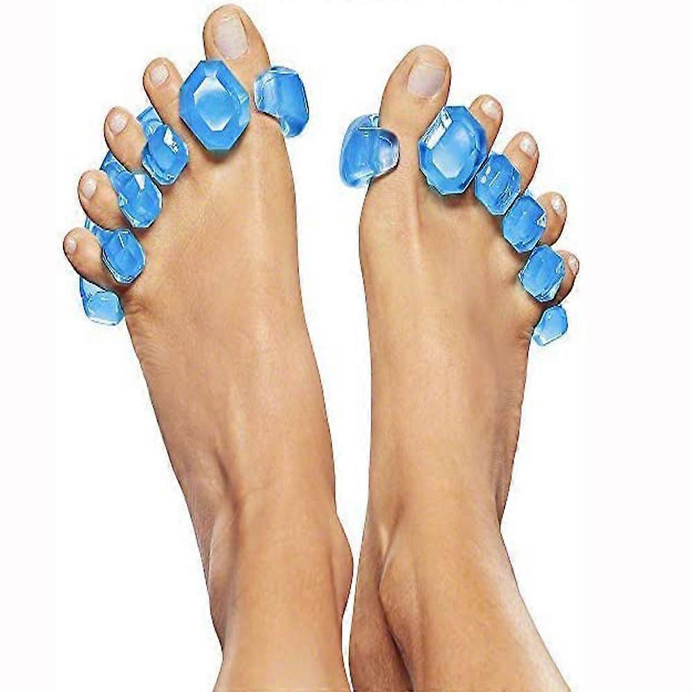 Hallux valgus corrector separator gel toe spreader toe separator diamond shape toe clip
