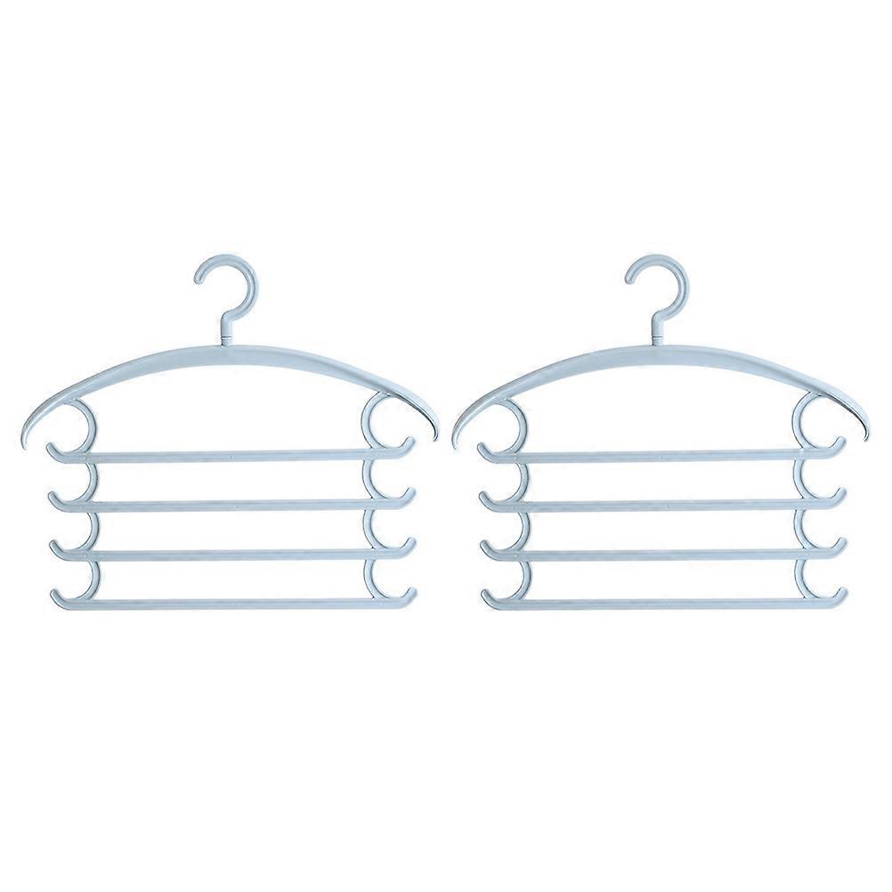 Multifunctional Scarf and Pants Storage Rack – Multi Clothes Hanger for Efficient Drying and Organization with Slip Resistant Design