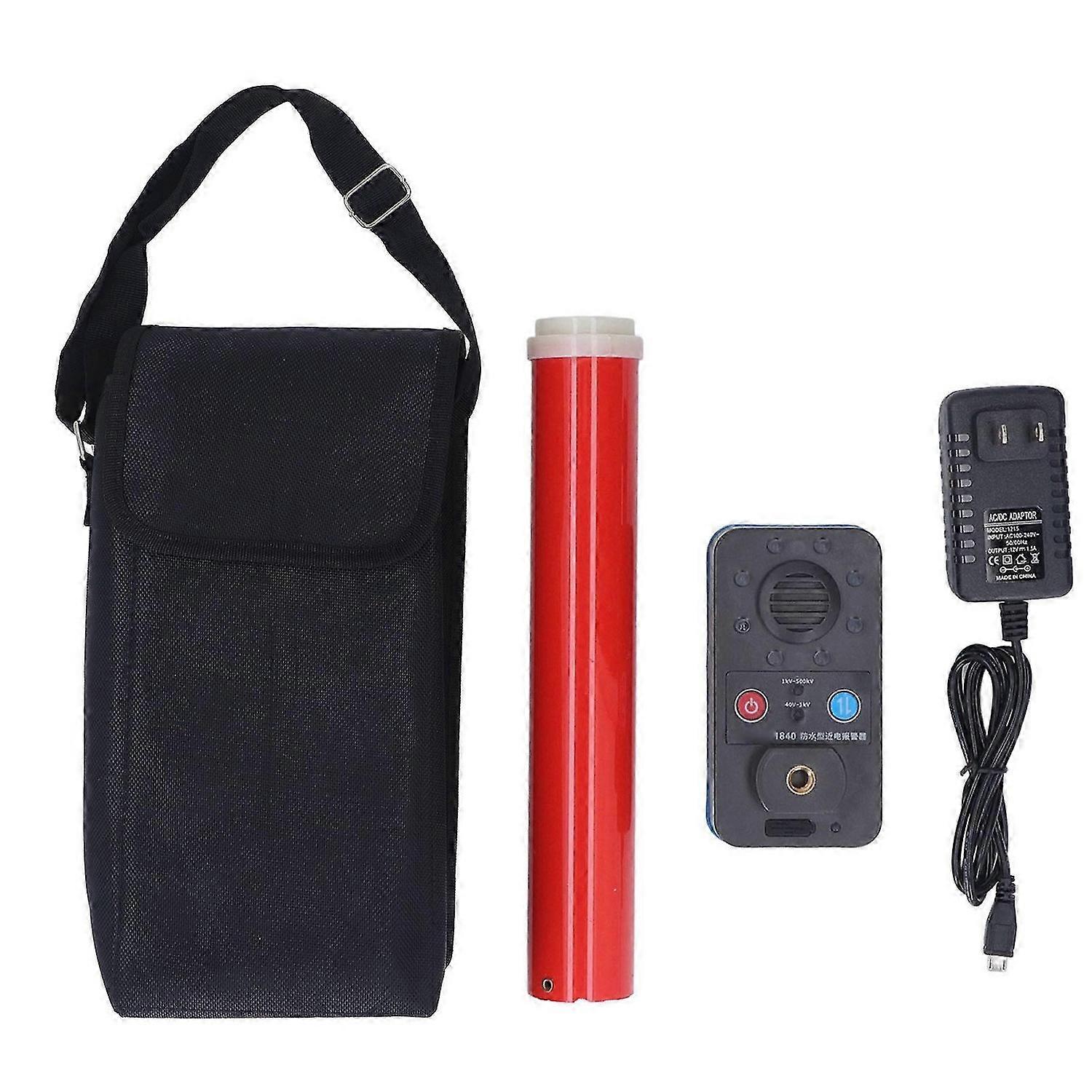 Waterproof Voltage Induction Alarm Non Contact High Low Voltage Detector with Vibration Light Buzzer ETCR1840 100240V US Plug