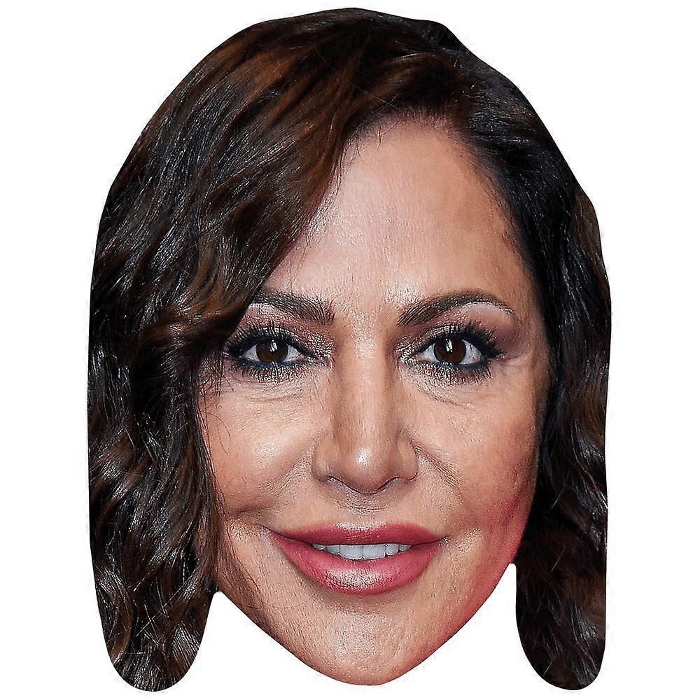 Simone Thomalla (Smile) Big Head. Larger than life mask.