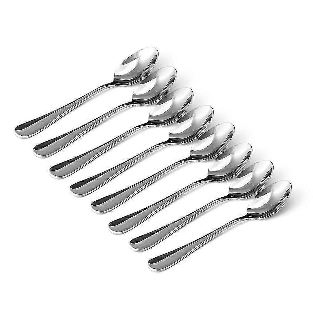 2025 Neuestes Modell Edelstahl Kaffeelöffel 8 Stück Lebensmittelqualität ungiftig