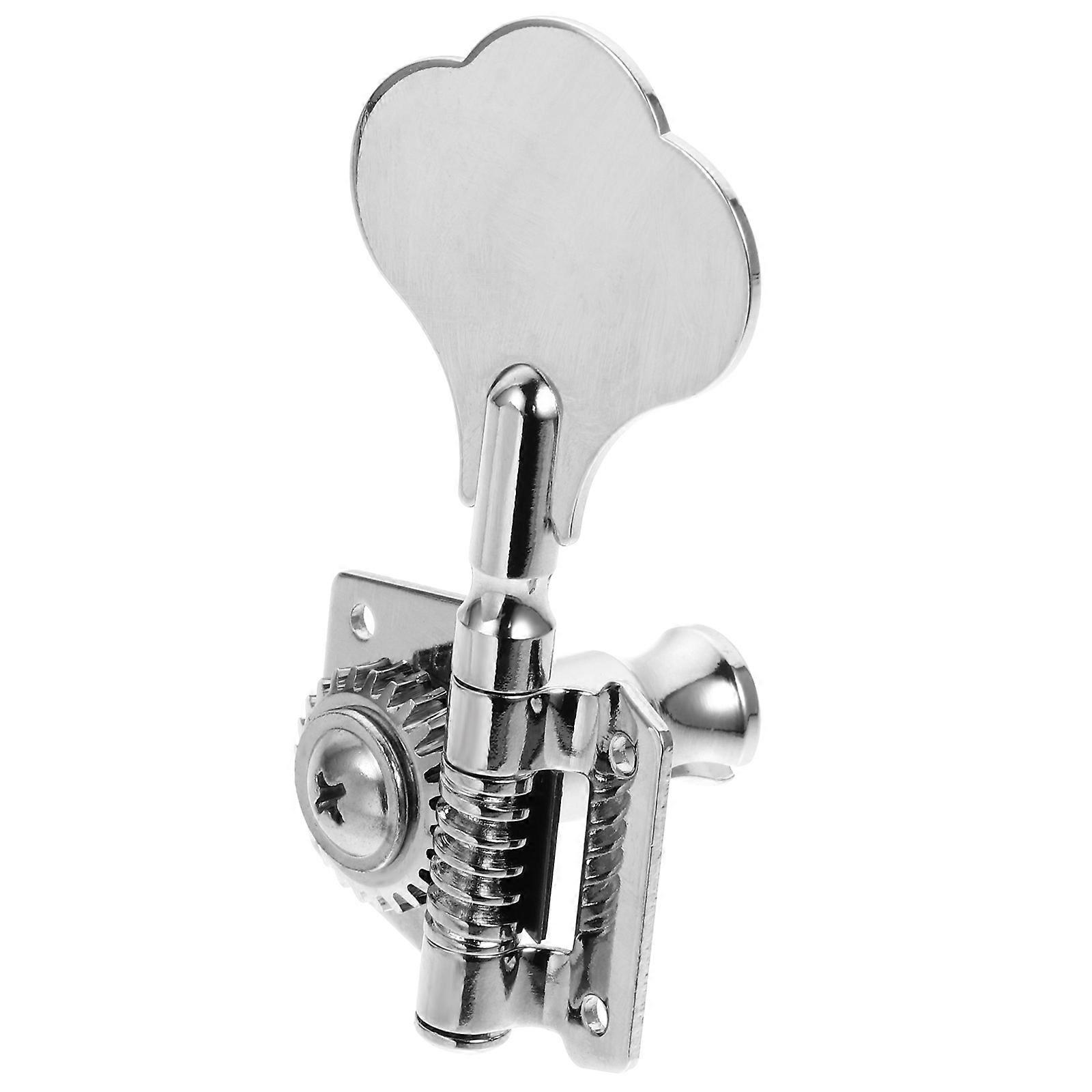 Durable Electric Bass Tuning Pegs Replacement Set – Lightweight, Easy to Install Guitar Tuning Keys for Left Handed Players